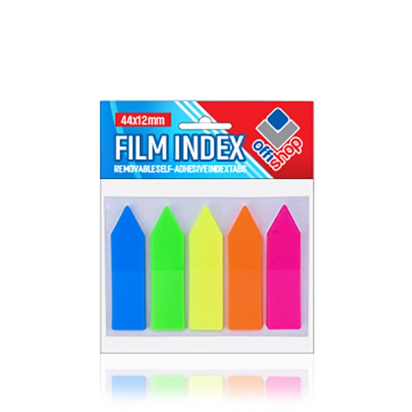 OZNAČIVAČ STRANICA 44X12 100L 5 BOJA NEON MIX NBK OF017*