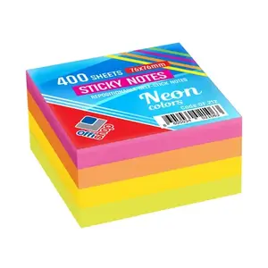 SAMOLJEPLJIVI BLOK 400L 75X75 NEON MIX NBK OF212*