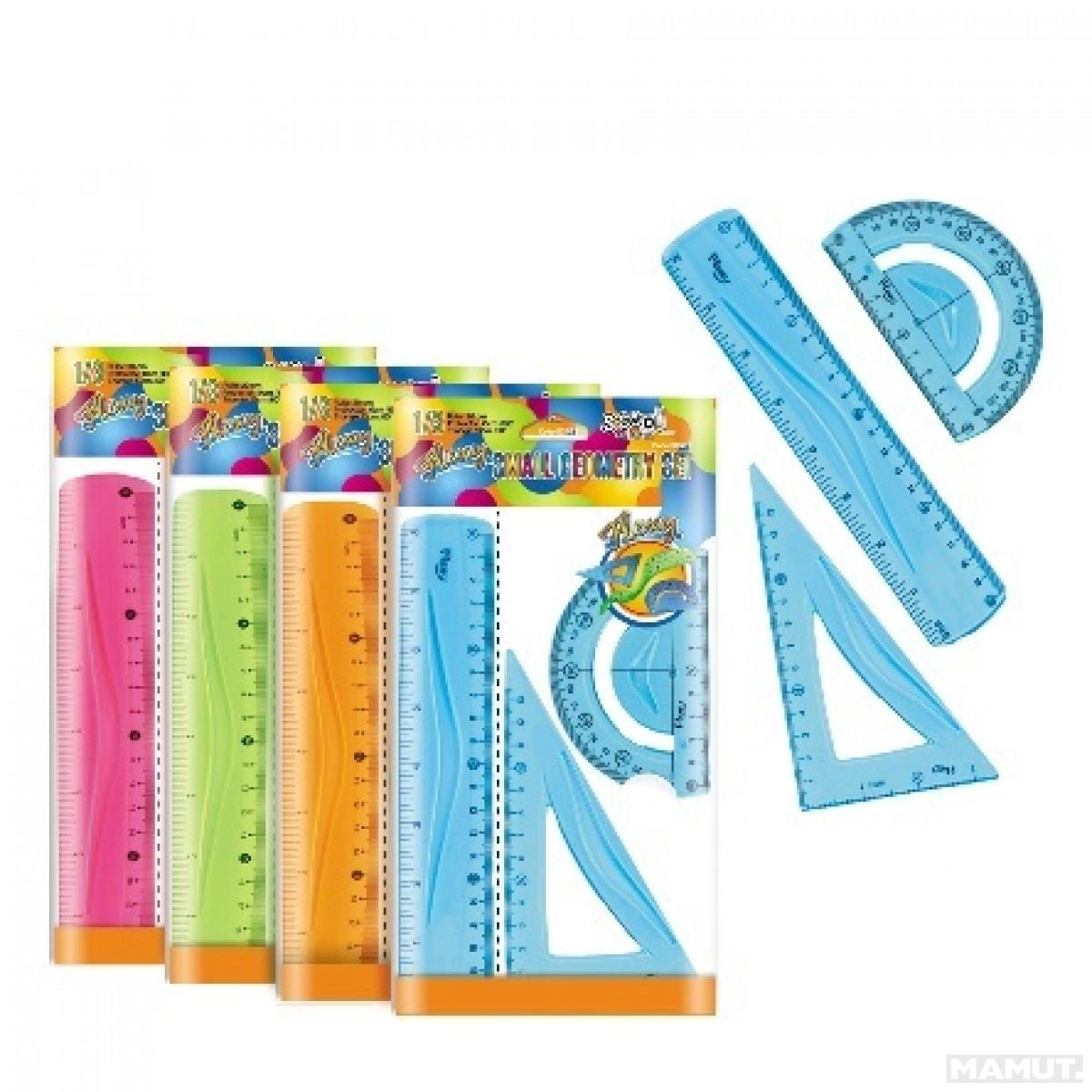 GEOMETRIJSKI SET FLEKSIBILNI S-COOL FLEXY MANJI SC573 4/1