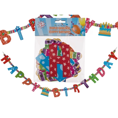 PARTY PAPIRNI NATPIS SREĆAN ROĐENDAN 181035