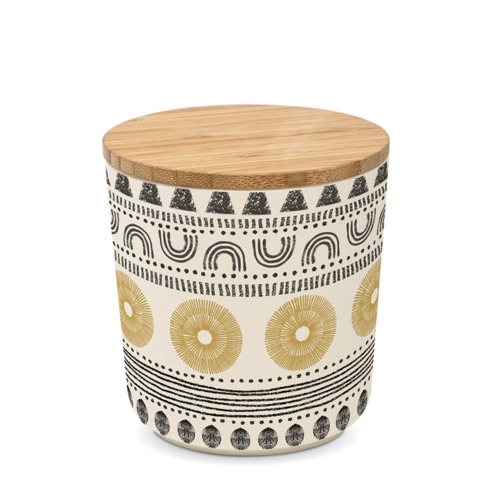 TEGLA STORAGE JAR SMALL BAMBOO ETHNO STYLE 603913