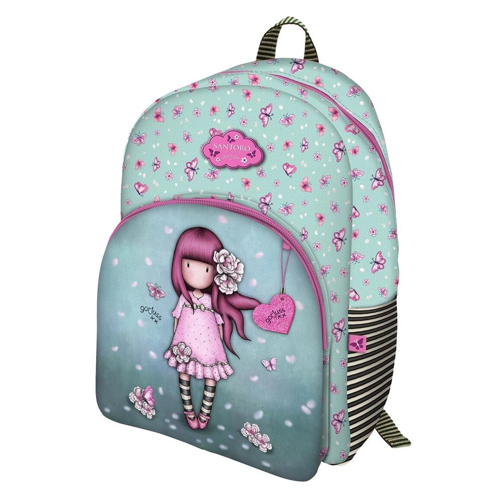 693GJ13 GORJUSS S&B- 2 ZIP RUCKSACK-Cherry Blossom