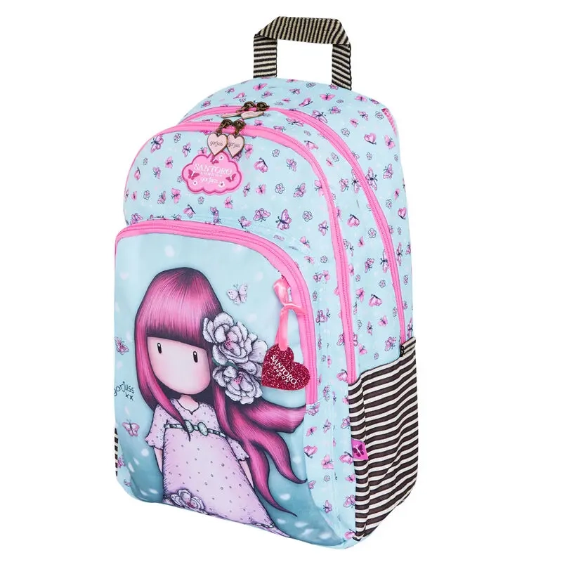 802GJ09 GORJUSS S&B-3 ZIP RUCKSACK-Cherry Blossom