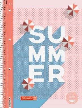 SVESKA SPIRALA A4 KARO COLOURS OF H..106792871