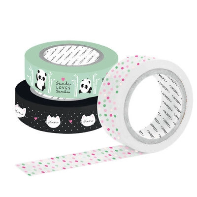 SELOTEJP UKRASNI LEGAMI PANDA & FRIENDS TAP0003