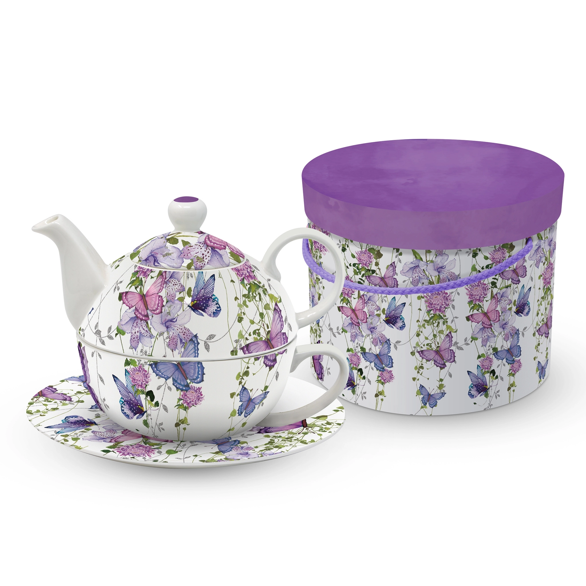 ČAJNIK SET 4U1 TEA 4 ONE SET GB BUTTERFLY SPLASH 603592