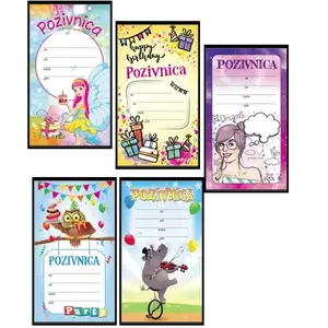 POZIVNICE ZA ROĐENDAN LASTVA 3494 1/140