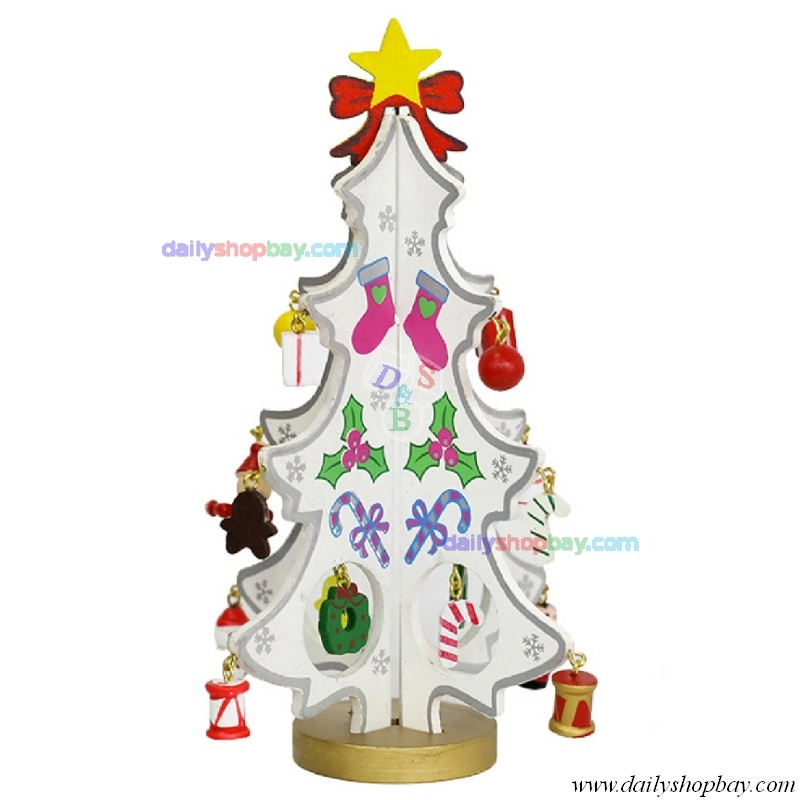 JELKA DEKORATIVNA DRVENA TOTAL BN0613