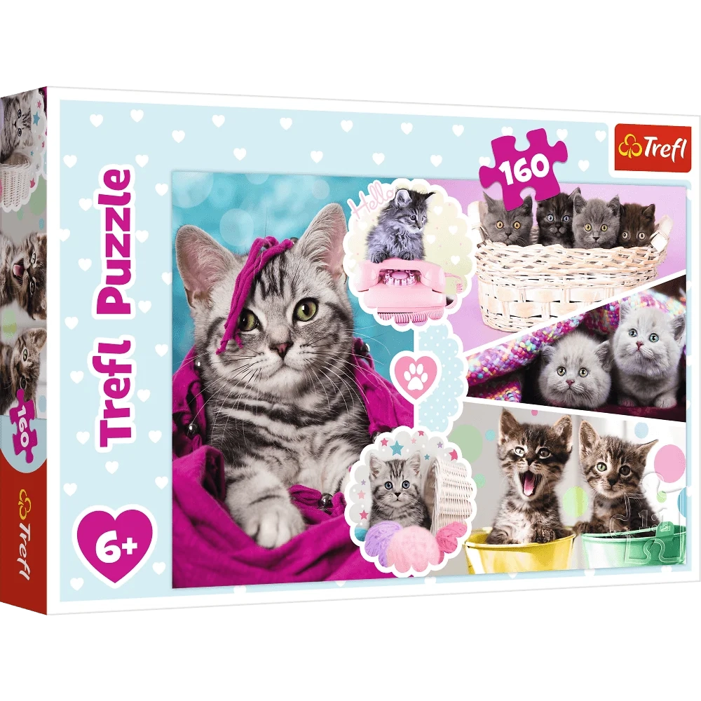 PUZZLE 160 TREFL LOVELY KITTENS 15371