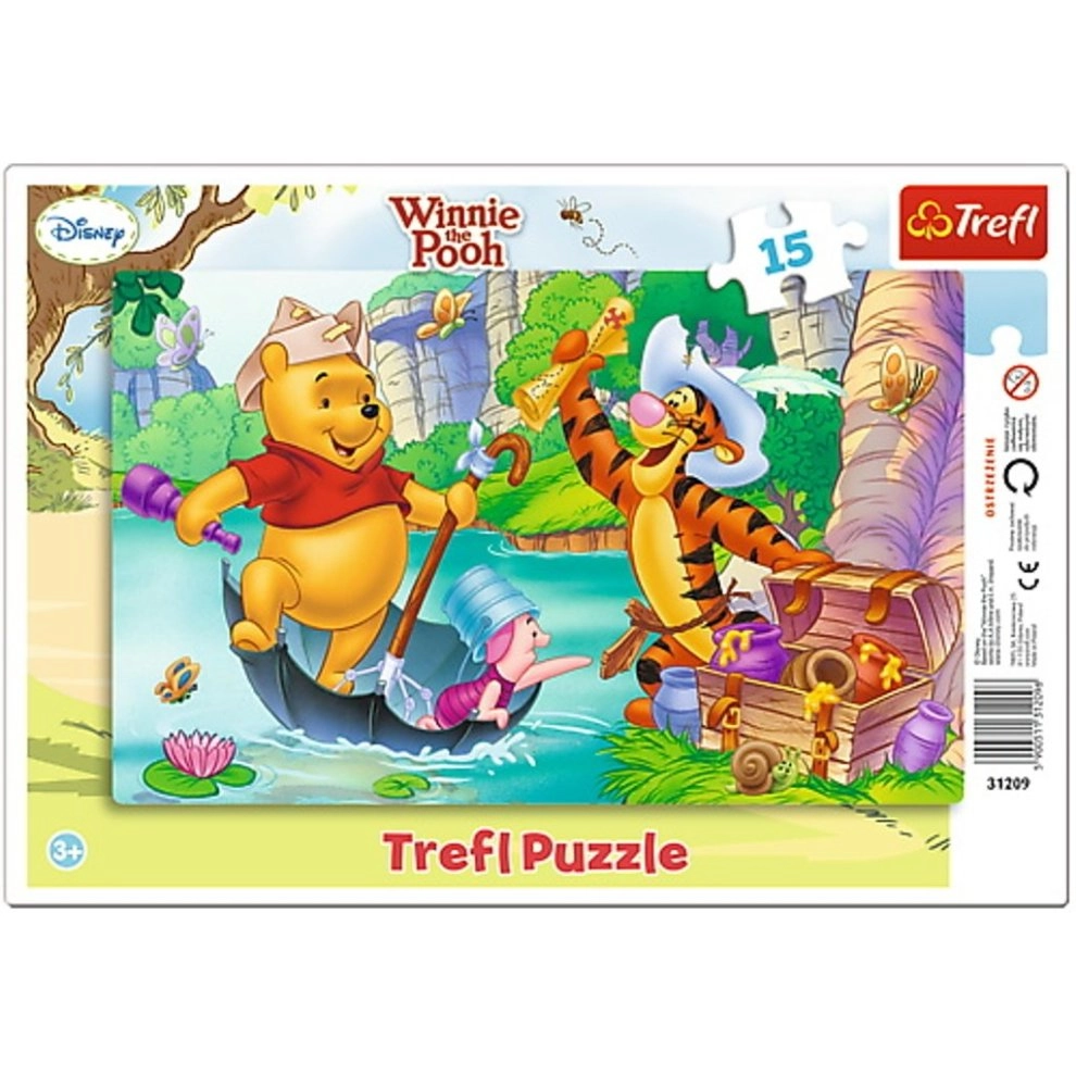 PUZZLE 15 FRAME TREFL TREASURE HUNTING 31209