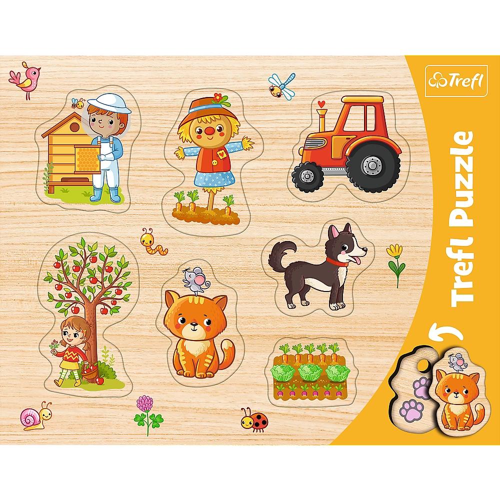 PUZZLE FRAME SHAPED TREFL VILLAGE 31306