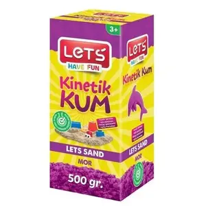 KINETIČKI PIJESAK 500G LETS LJUBIČASTI L-10180 (24)