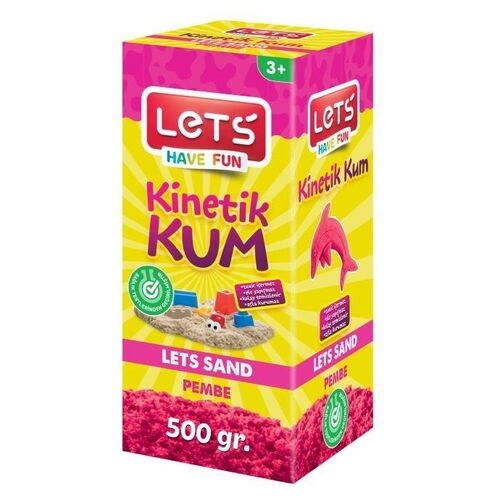 KINETIČKI PIJESAK 500G LETS ROZI L-10181 (24)