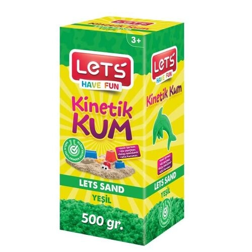 KINETIČKI PIJESAK 500G LETS ZELENI L-10184 (24)