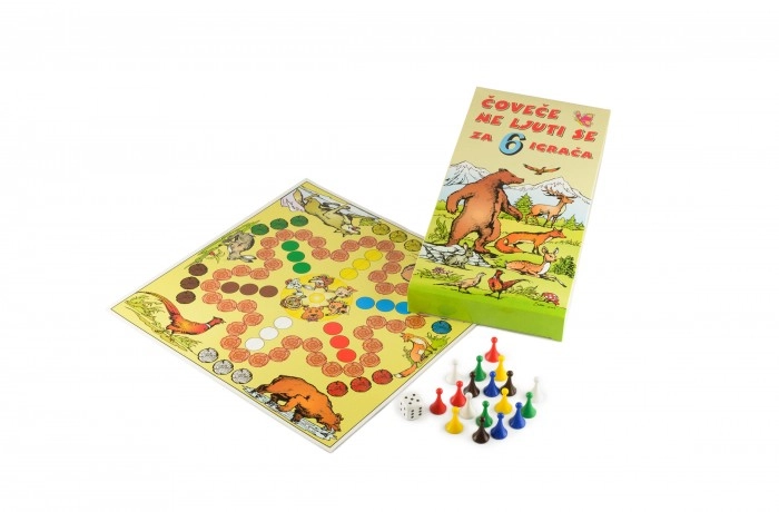 DRUŠ. IGRA ČOVEČE NE LJUTI SE 6 IGRAČA MEGAPLAST