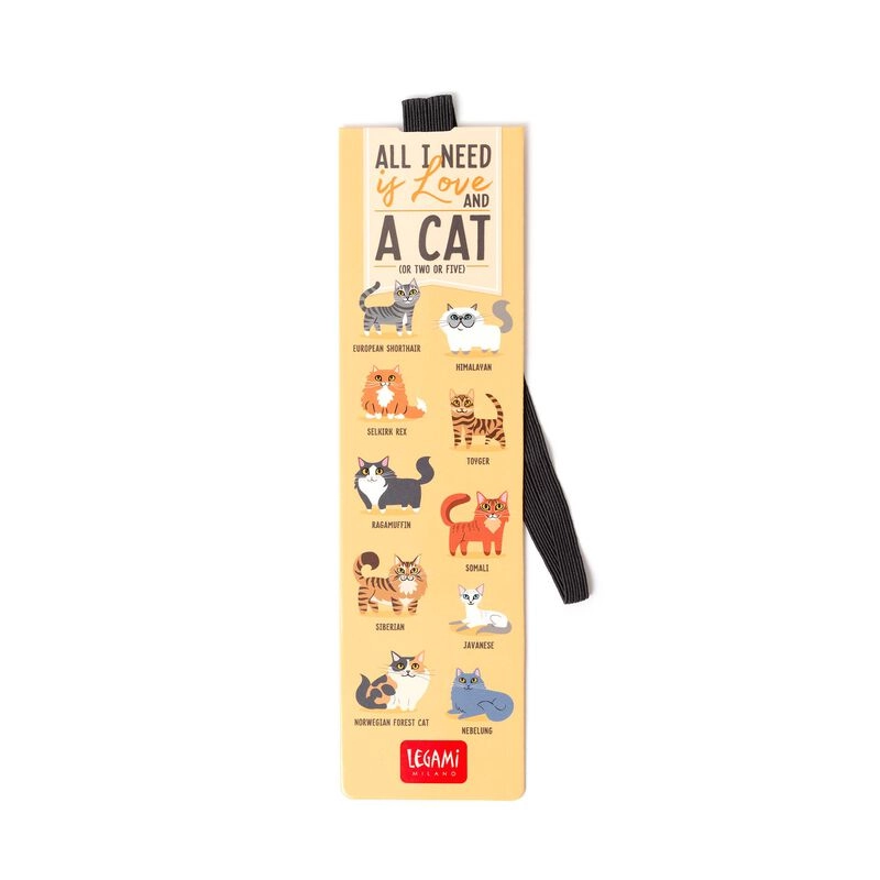 BOOKMARKER LEGAMI CATS SE0235