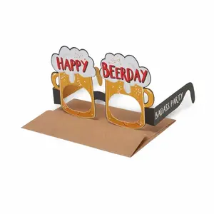 ČESTITKA ZA ROĐENDAN LEGAMI EYEGLASSES BEER BG0648