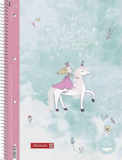 SVESKA SPIRALA A4 DIKTO BRUNNEN PRINCESS 1067927842