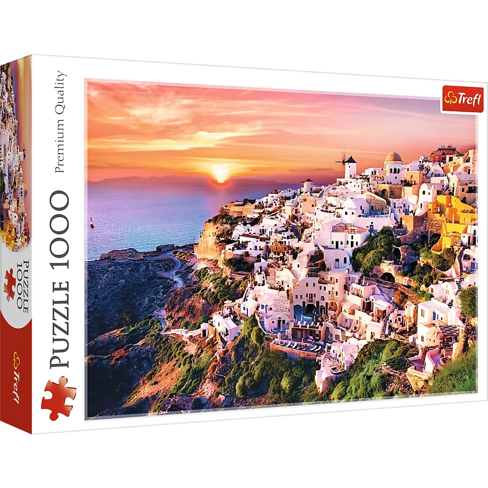 PUZZLE 1000 TREFL SUNSET OVER SANTORINI 10435