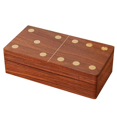 DOMINE WIDDOP HARVEY MAKIN DOMINOES IN WOODEN BOX HM1996