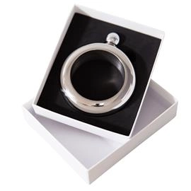 PLJOSKA WIDDOP SOPHIA 3.5OZ STAINLESS STEEL BRACELET HIP FLASK SP1974