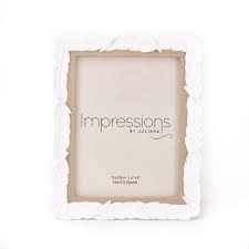 RAM ZA SLIKE WIDDOP IMPRESSIONS WHITE RESIN FEATHER FR53068