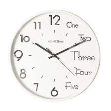 SAT ZIDNI WIDDOP HOMETIME WHITE W7979W