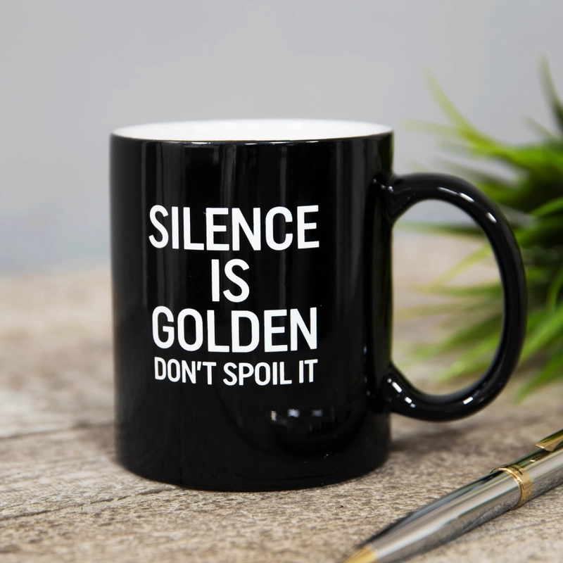 ŠOLJA WIDDOP SILENCE IS GOLDEN MUG HM1872