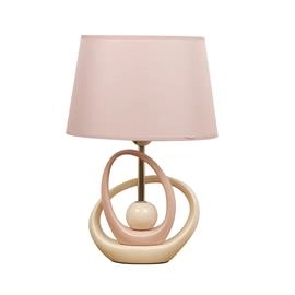 LAMPA STONA WIDDOP PINK & CREAM HE1360