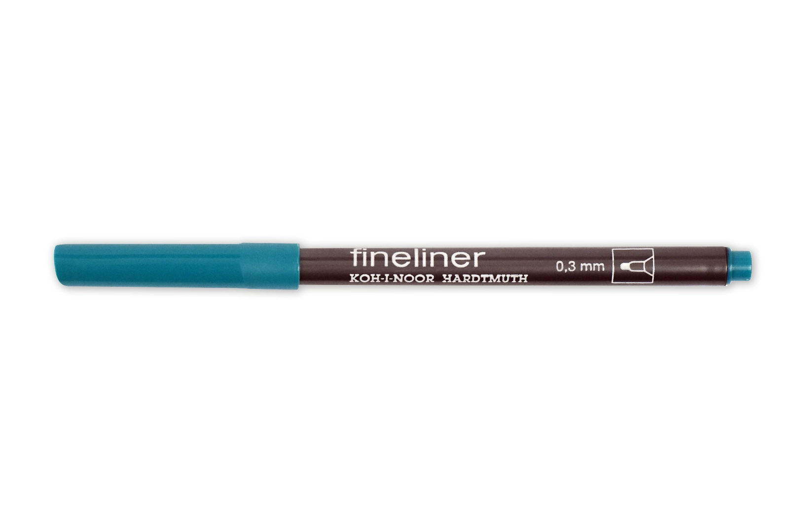 FINELINER 0.3 KHN COBALT TAMNO ZELENI 7770213001KS