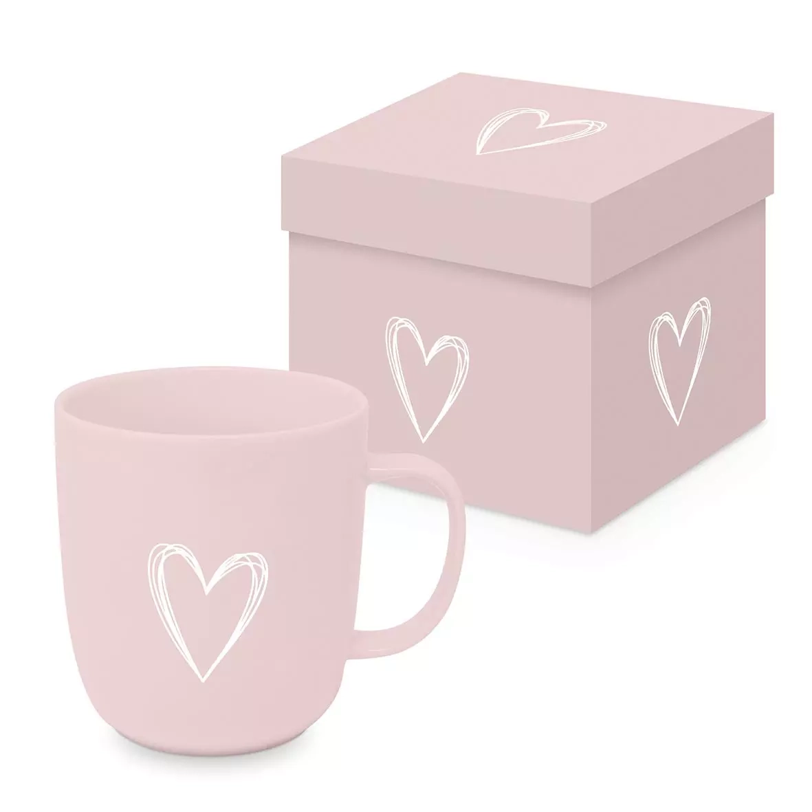 ŠOLJA PPD PURE HEART ROSE 604492