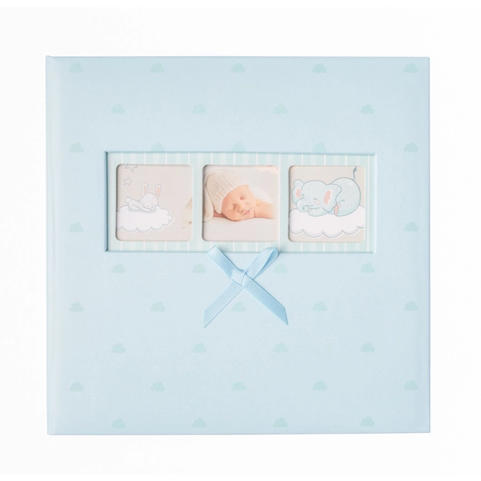 FOTO ALBUM 10X15 ERIK MEMO BABY POLKA BLUE AF200101506