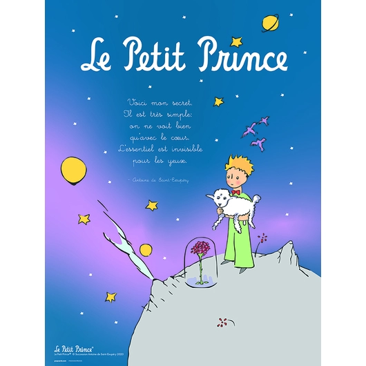 POSTER ERIK THE LITTLE PRINCE - BLUE POSTER P30X40CM0405