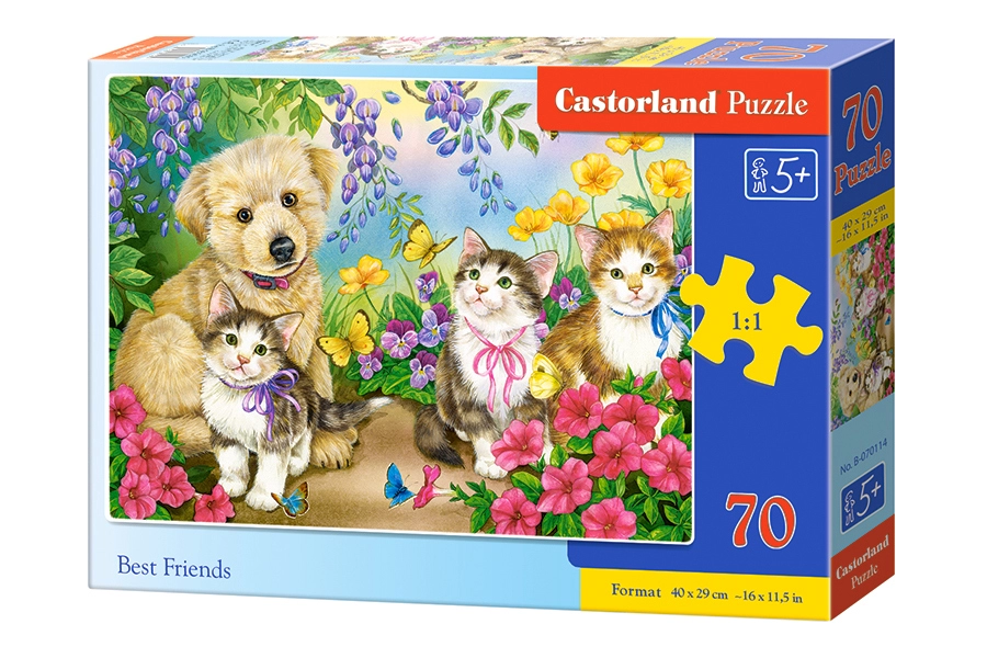 PUZZLE 70 CASTOR BEST FRIENDS B-070114