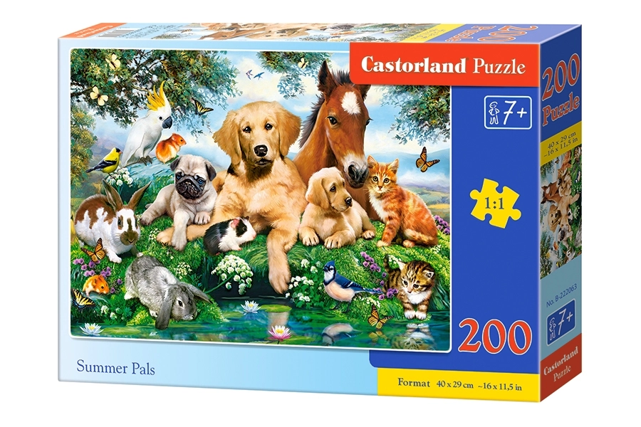 PUZZLE 200 CASTOR SUMER PALS B-222063