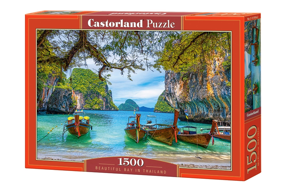 PUZZLE 1500 CASTOR BEAUTIFUL BAY IN THAILAND C-151936-2