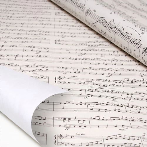 UKRASNI PAPIR 200X70 LEGAMI MUSICAL NOTE WRAP0003