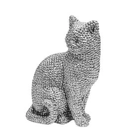 FIGURA WIDDOP DIAMANTE CAT ORNAMENT 17CM BB492