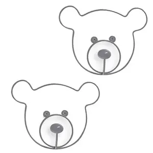 ZIDNI VJEŠAONIK BALVI THE BEAR X2 GRAY IRON 26876