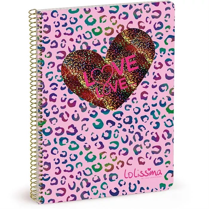 SVESKA SPIRALA A5 80L BUSQUETS DIKTO LOLISSIMA 20.251.05150