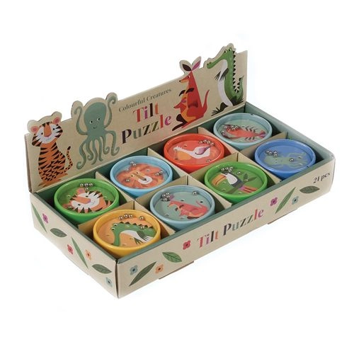 PUZZLE 21 REX COLOURFUL CREATURES TILT 26288
