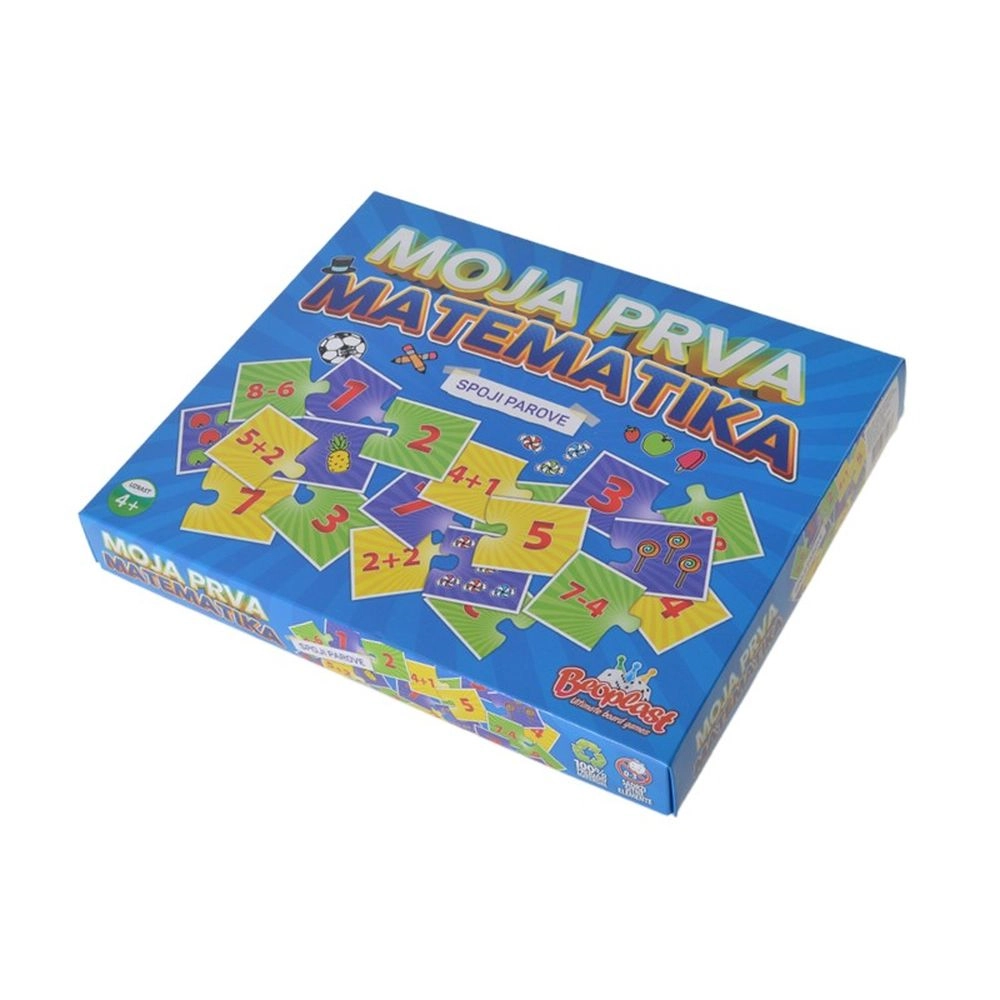 DRUŠTVENA IGRA MOJA PRVA MATEMATIKA BEOPLAST