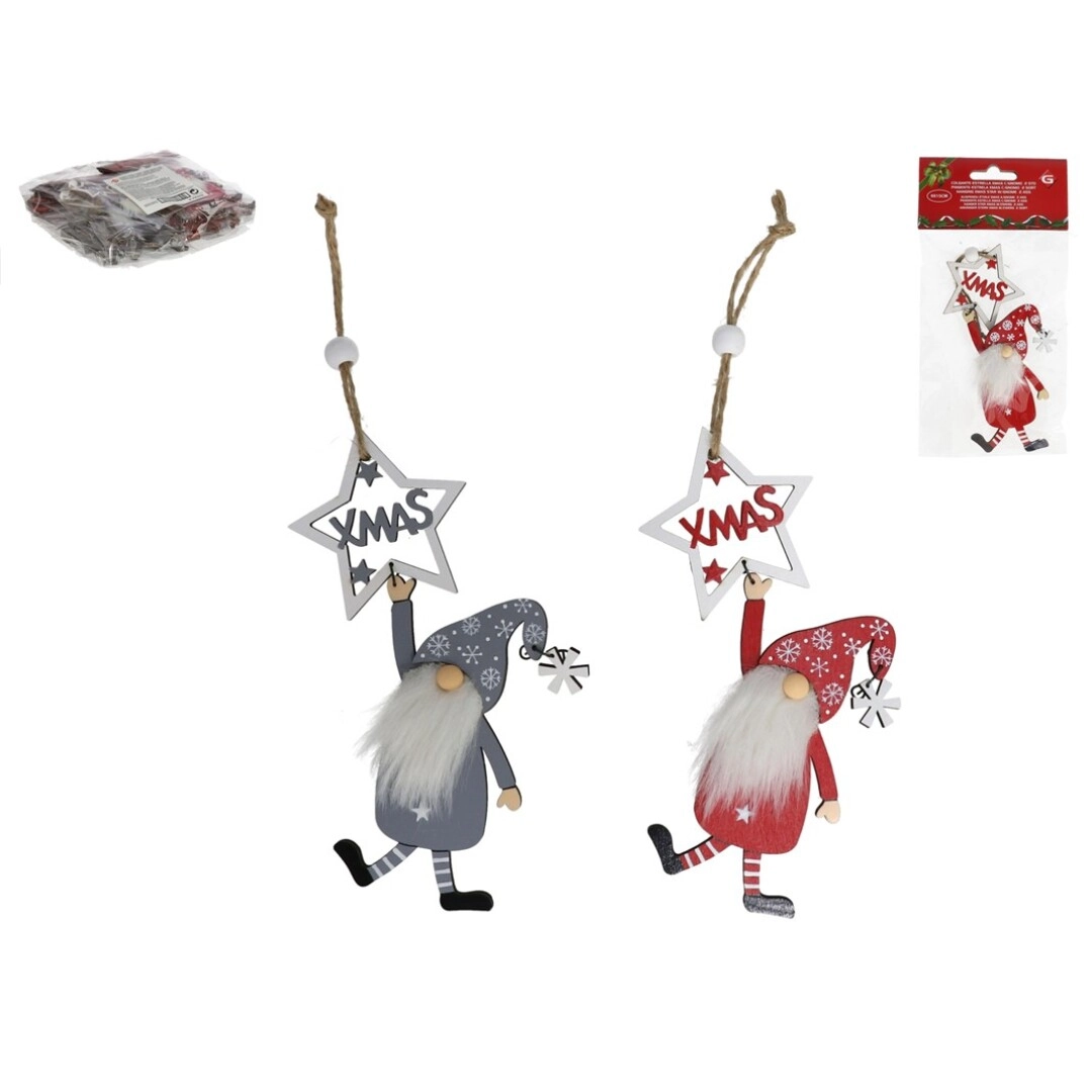 UKRAS ZA JELKU GNOM GERIMPORT 7X11X0.7CM