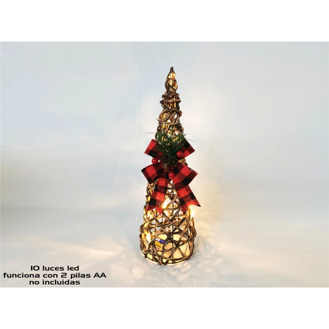 NOVOGODIŠNJA JELKA GERIMPORT SA LED LAMPICAMA 40CM