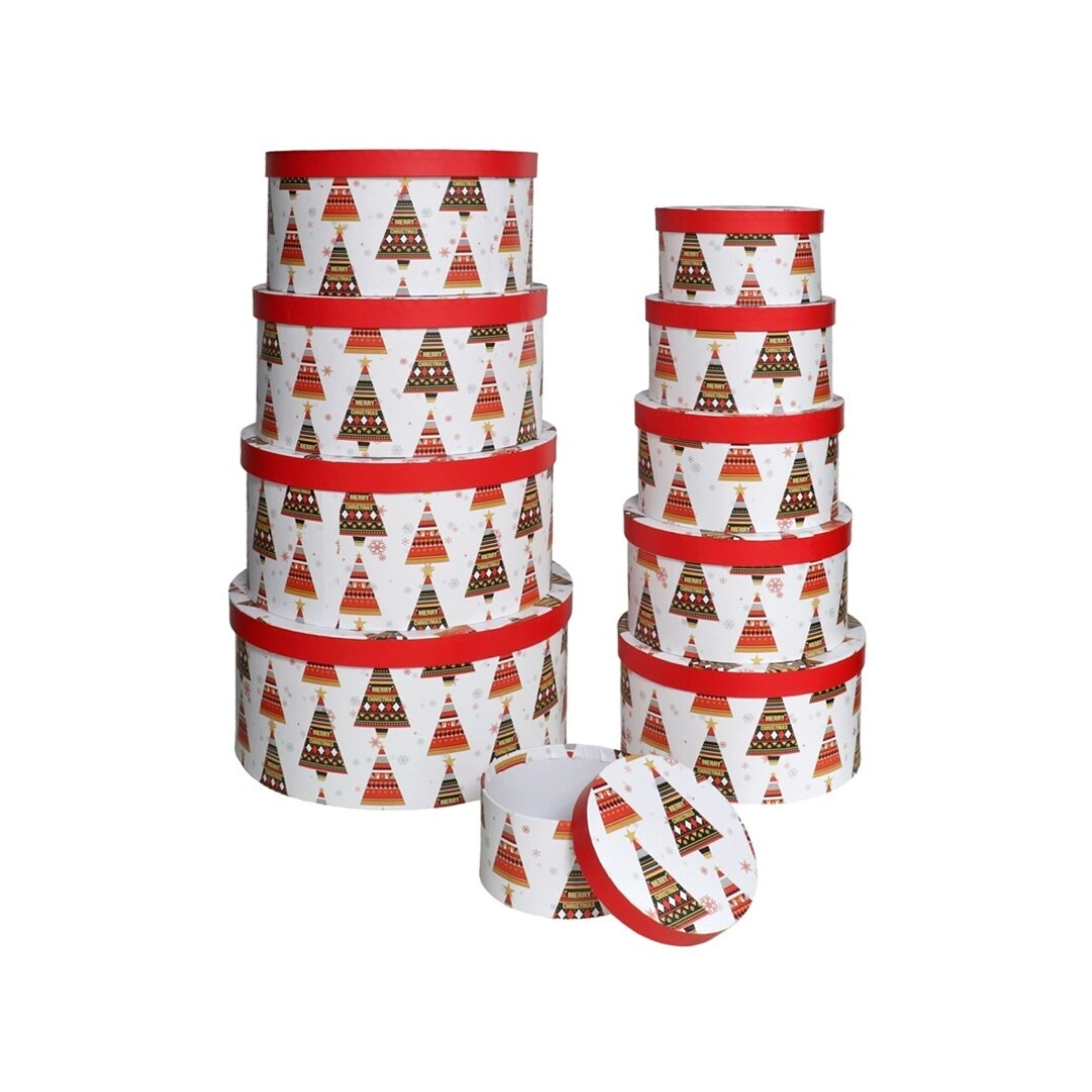 NOVOGODIŠNJA UKRASNA KUTIJA GERIMPORT KRUG 1/10