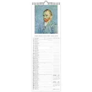 KALENDAR ZIDNI LEGAMI CLAUDE MONET - 16X49 - ART CAL23086