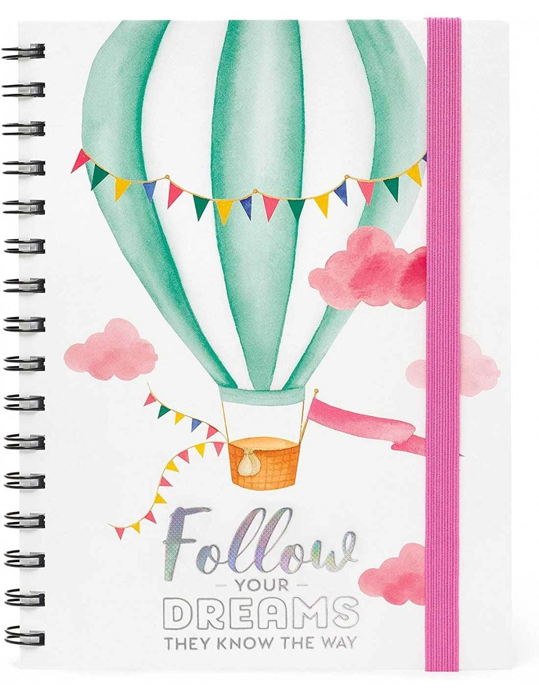 NOTES SPIRALA LEGAMI AIR BALLOON A5NOTS0032