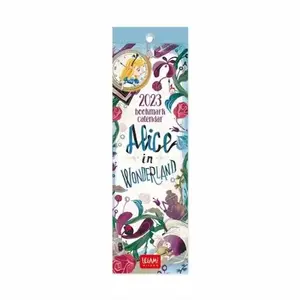 KALENDAR BOOKMARK LEGAMI ALICE IN WONDERLAND - 5.5X18 - BOOK LOVER'S CAL23187
