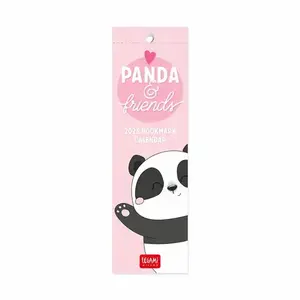 KALENDAR BOOKMARK LEGAMI PANDA & FRIENDS - 5.5X18 - ANIMALS CAL23188