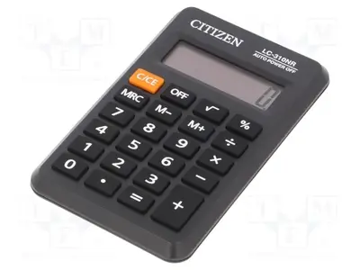 DIGITRON CITIZEN BLACK LC310NR
